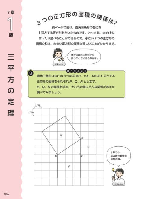 3年7章 三平方の定理 Math Connect 東京書籍 先生のための算数数学ポータルサイト