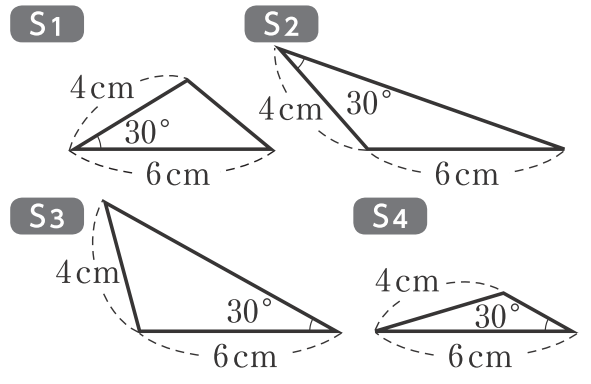 【今日の授業のひと工夫】【2年4章】2つの三角形が合同かどうかを判断する方法を考えてみよう02