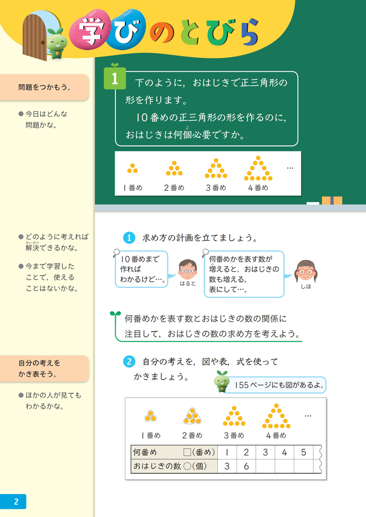 5年 学びのとびら】授業開きで、算数の学び方を共有する | math