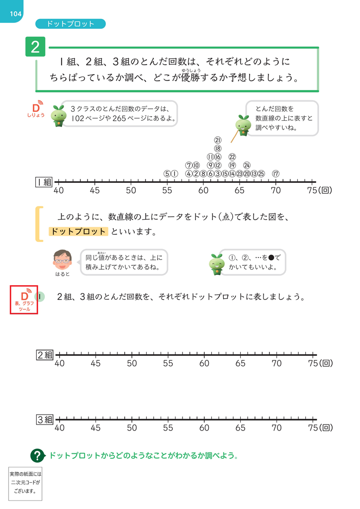 【6年⑦】ドットプロットの作成について ～デジタルコンテンツの活用～01