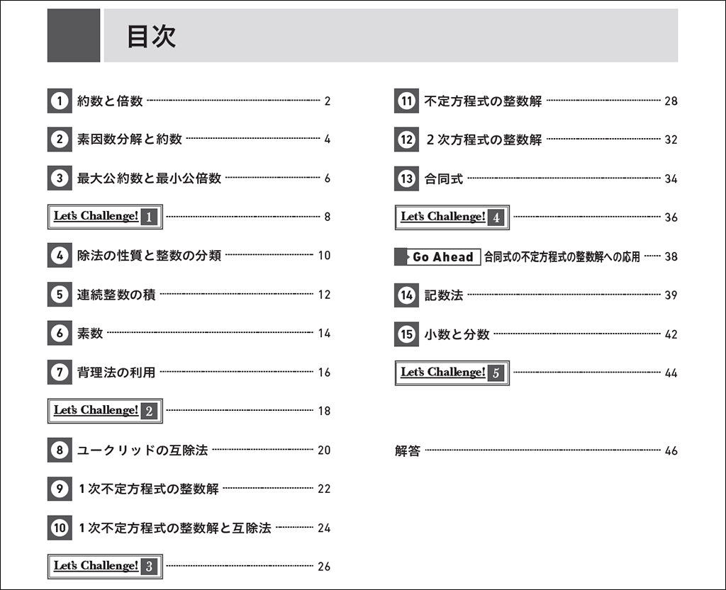 【整数】時間がない中での“整数問題”指導（ニューパワーオン整数問題）01