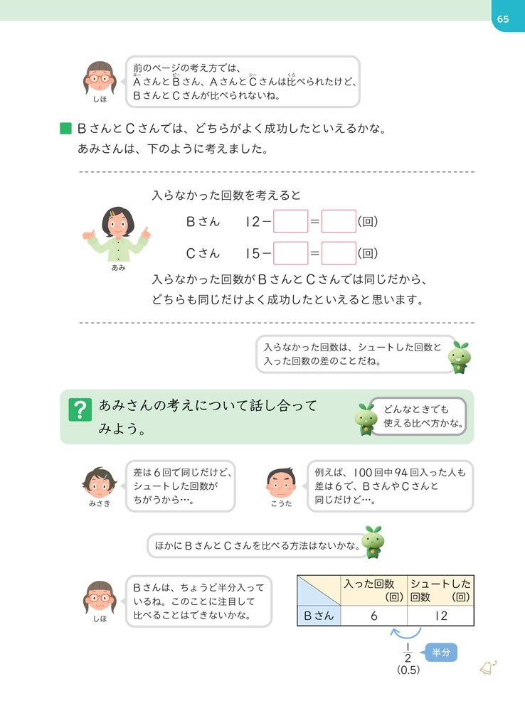 【5年⑭】割合の導入 ～差ではなく、倍で比べる～02