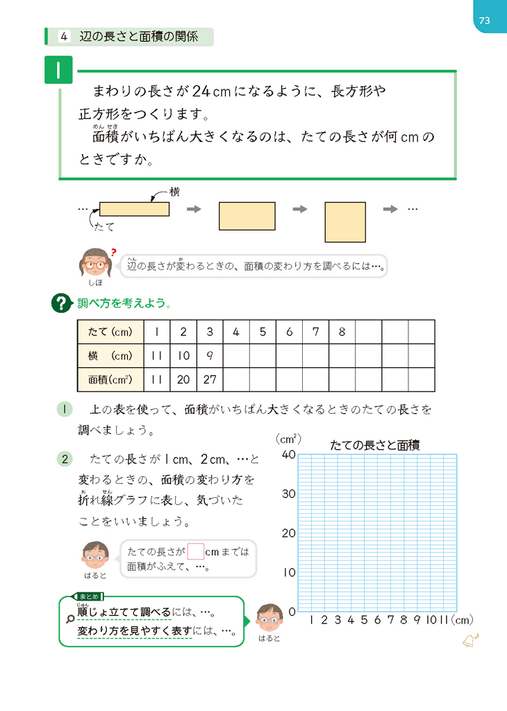 【4年⑫】表やグラフを活用した問題解決01