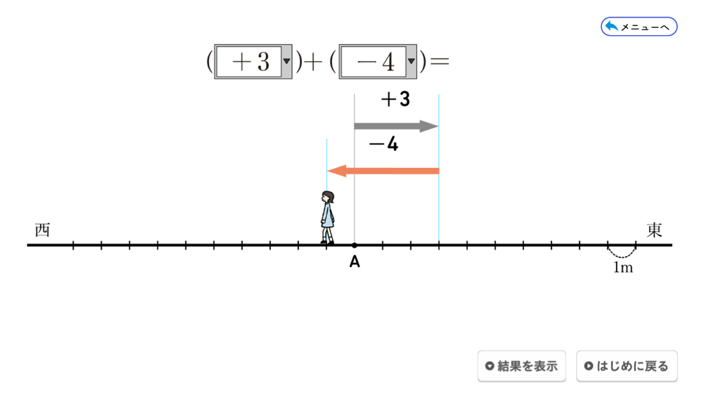 【1年1章】正負の数のたし算はどうなるのかな?03