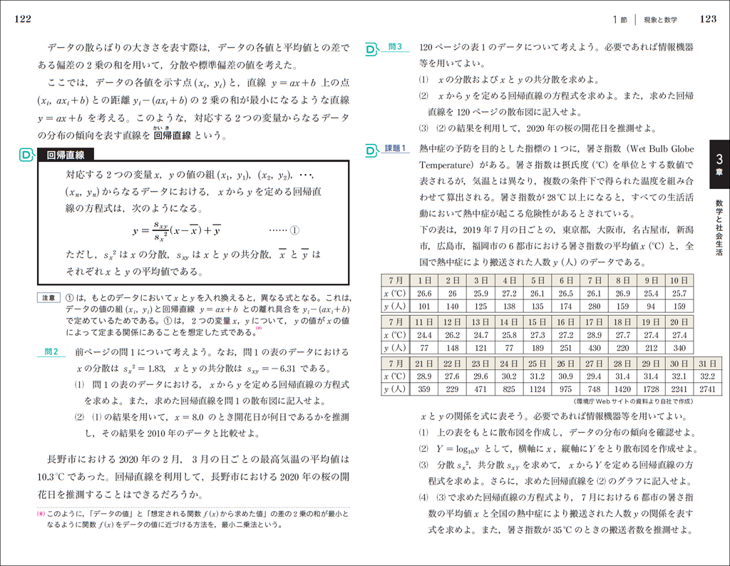 【他教科関連】回帰分析，あります！（Advancedシリーズ）03