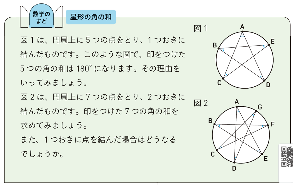 【3年6章】星形の角の和01
