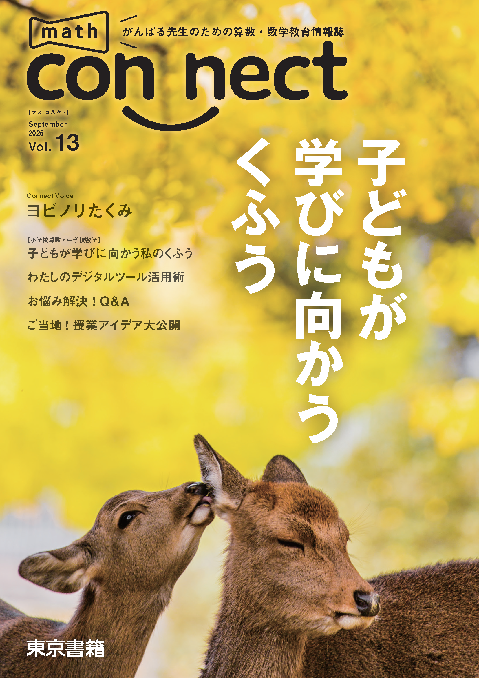 バックナンバー一覧 | math connect | 東京書籍 | 先生のための算数